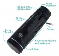  Telescopio 40x60 Zoom Alto Alcance Monocular Estuchetripie 